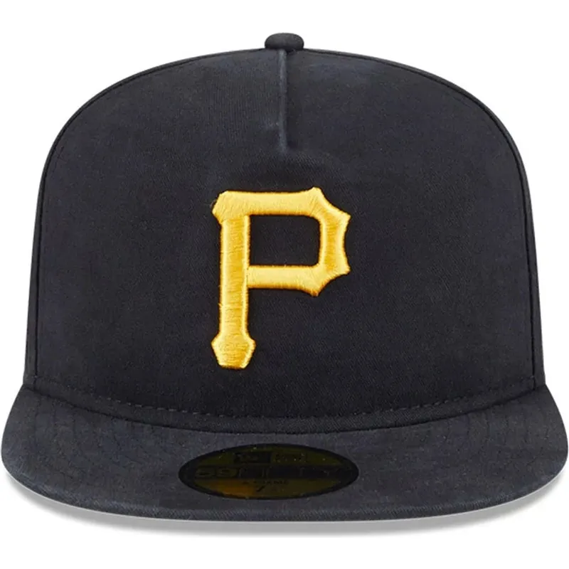 sort-fitted-59fifty-a-frame-championship-side-flag-flad-kasket-fra-pittsburgh-pirates-mlb-af-new-era