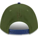 new-era-izvita-kozirka-9forty-m-crown-city-feature-los-angeles-dodgers-mlb-zelena-i-sinya-shapka-s-tik-tak-zakopchavane