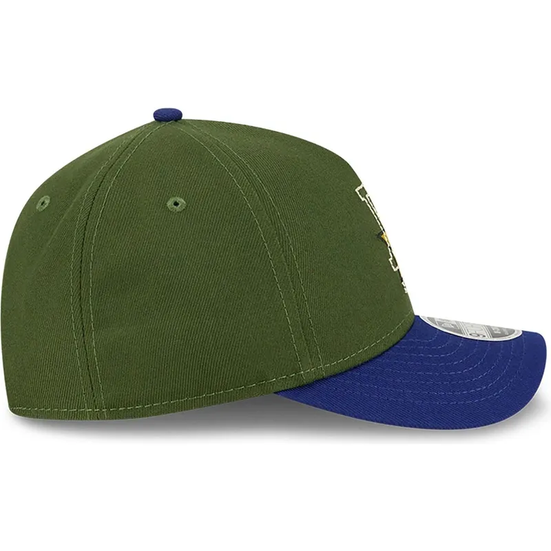 new-era-izvita-kozirka-9forty-m-crown-city-feature-los-angeles-dodgers-mlb-zelena-i-sinya-shapka-s-tik-tak-zakopchavane