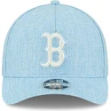 shapka-izvita-sinya-snapbek-9forty-m-crown-a-frame-cotton-weave-na-boston-red-sox-mlb-ot-new-era
