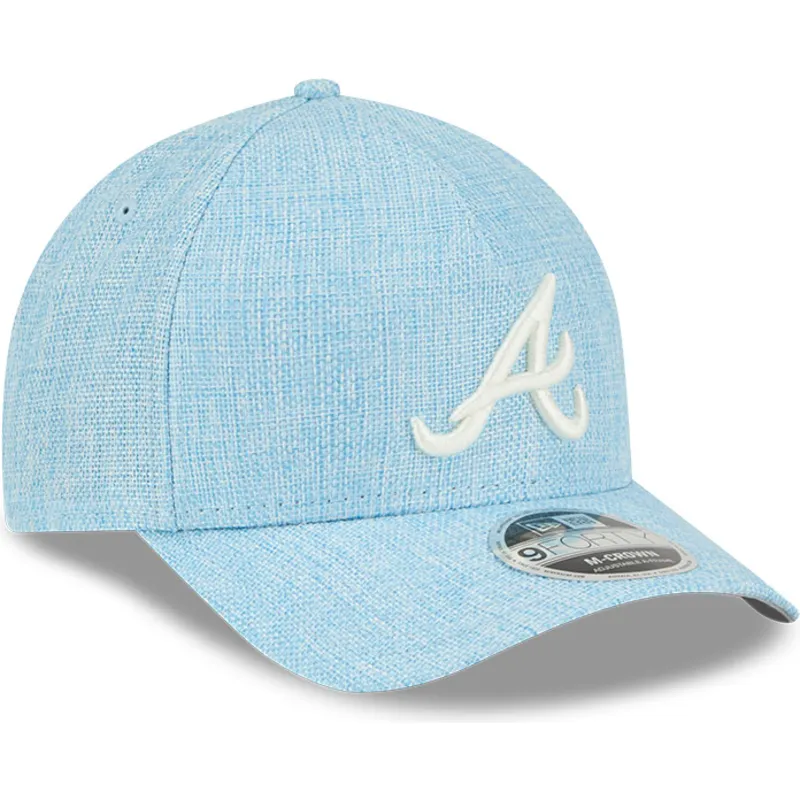 shapka-izvita-sinya-snapbek-9forty-m-crown-a-frame-cotton-weave-na-atlanta-braves-mlb-ot-new-era