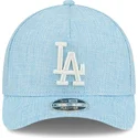 shapka-izvita-sinya-snapbek-9forty-m-crown-a-frame-cotton-weave-na-los-angeles-dodgers-mlb-ot-new-era