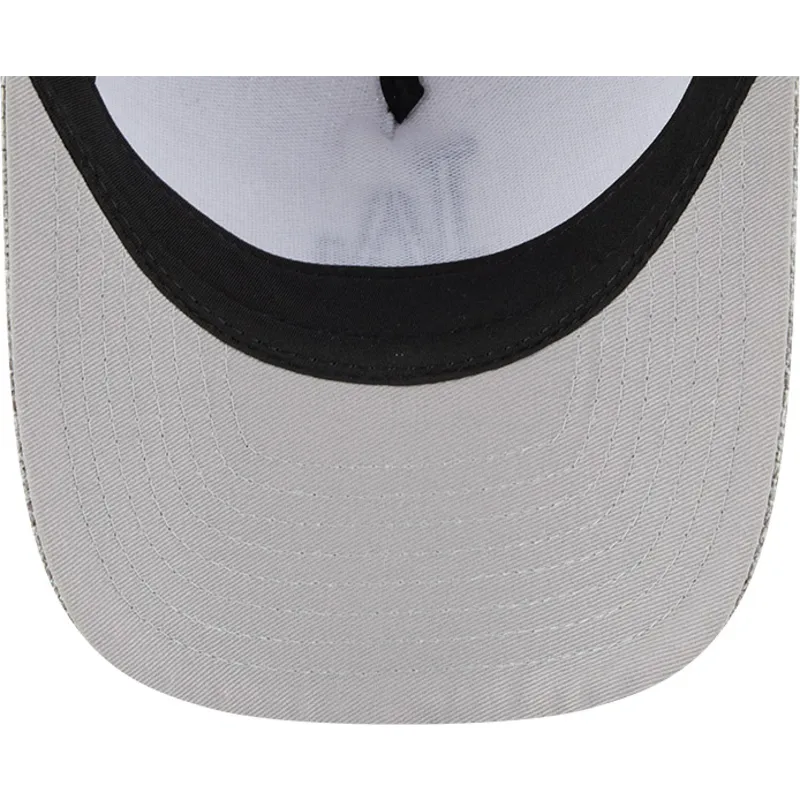 shapka-izvita-siv-snapbek-9forty-m-crown-a-frame-cotton-weave-na-los-angeles-dodgers-mlb-ot-new-era