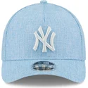 shapka-izvita-sinya-snapbek-9forty-m-crown-a-frame-cotton-weave-na-new-york-yankees-mlb-ot-new-era