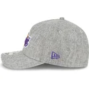shapka-izvita-siv-snapbek-9forty-m-crown-a-frame-cotton-weave-na-los-angeles-lakers-nba-ot-new-era