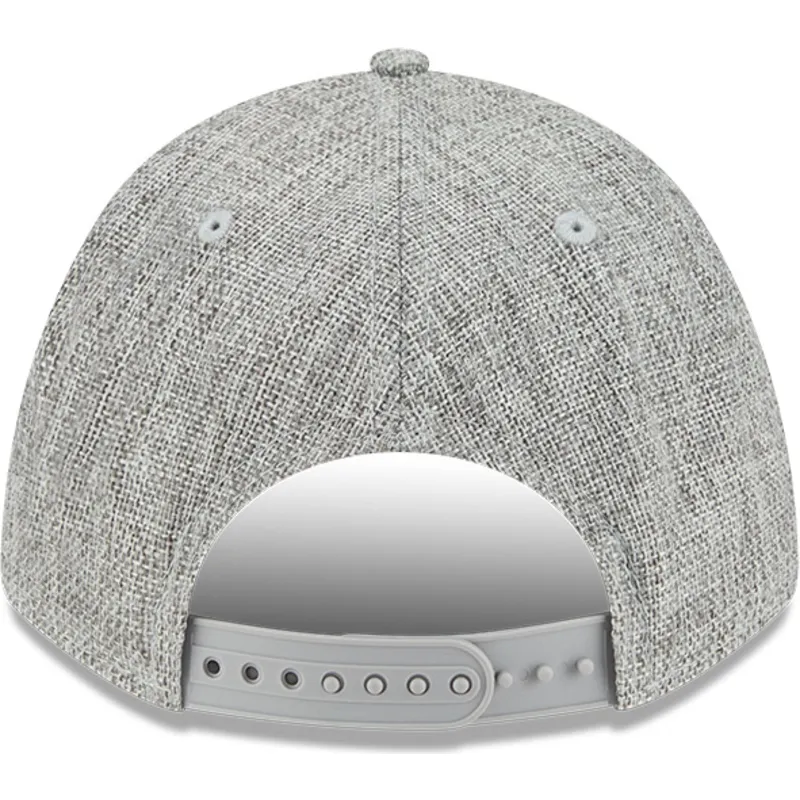 shapka-izvita-siv-snapbek-9forty-m-crown-a-frame-cotton-weave-na-los-angeles-lakers-nba-ot-new-era