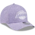 shapka-izvita-violetka-snapbek-9forty-m-crown-a-frame-cotton-weave-na-los-angeles-lakers-nba-ot-new-era