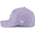 shapka-izvita-violetka-snapbek-9forty-m-crown-a-frame-cotton-weave-na-los-angeles-lakers-nba-ot-new-era