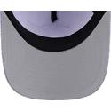 shapka-izvita-violetka-snapbek-9forty-m-crown-a-frame-cotton-weave-na-los-angeles-lakers-nba-ot-new-era