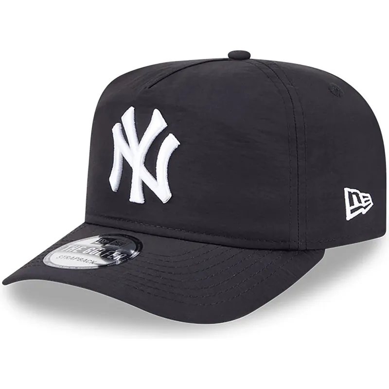 shapka-izvita-cherna-reguliruem-golfer-everyday-nylon-na-new-york-yankees-mlb-ot-new-era