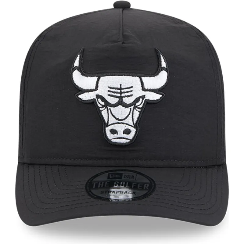 shapka-izvita-cherna-reguliruem-golfer-everyday-nylon-na-chicago-bulls-nba-ot-new-era