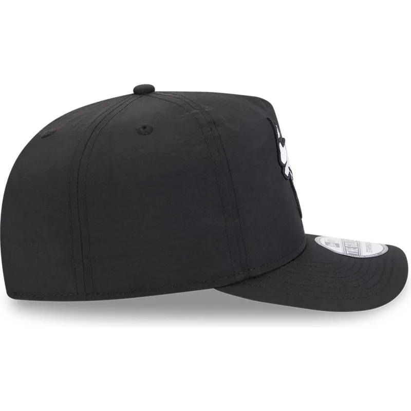 schwarze-verstellbare-curved-cap-golfer-everyday-nylon-der-chicago-bulls-nba-von-new-era