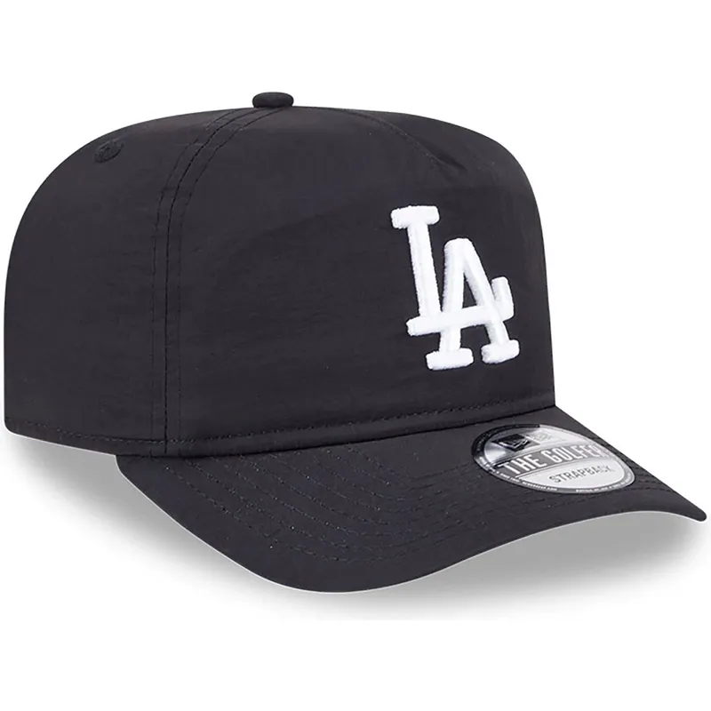 shapka-izvita-cherna-reguliruem-golfer-everyday-nylon-na-los-angeles-dodgers-mlb-ot-new-era