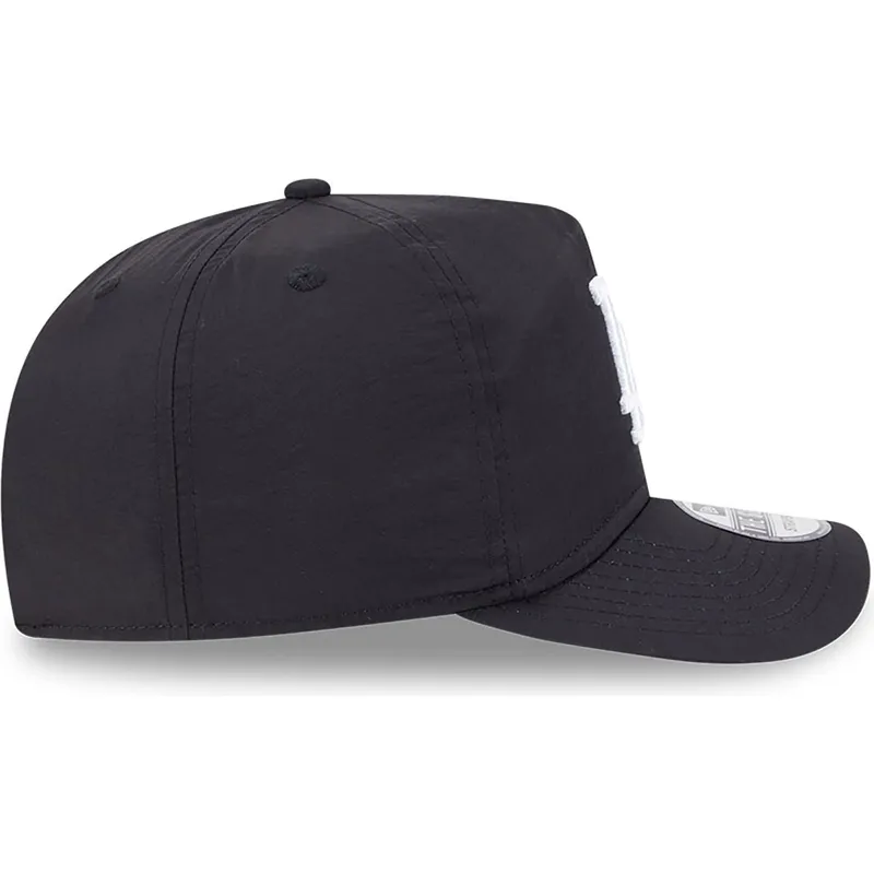 shapka-izvita-cherna-reguliruem-golfer-everyday-nylon-na-los-angeles-dodgers-mlb-ot-new-era