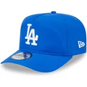 blaue-verstellbare-curved-cap-golfer-everyday-nylon-der-los-angeles-dodgers-mlb-von-new-era