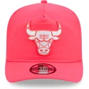 shapka-izvita-roza-reguliruem-golfer-everyday-nylon-na-chicago-bulls-nba-ot-new-era