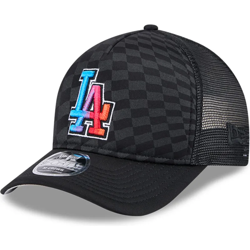 sort-trucker-cap-9forty-m-crown-a-frame-gradient-raceway-fra-los-angeles-dodgers-mlb-fra-new-era