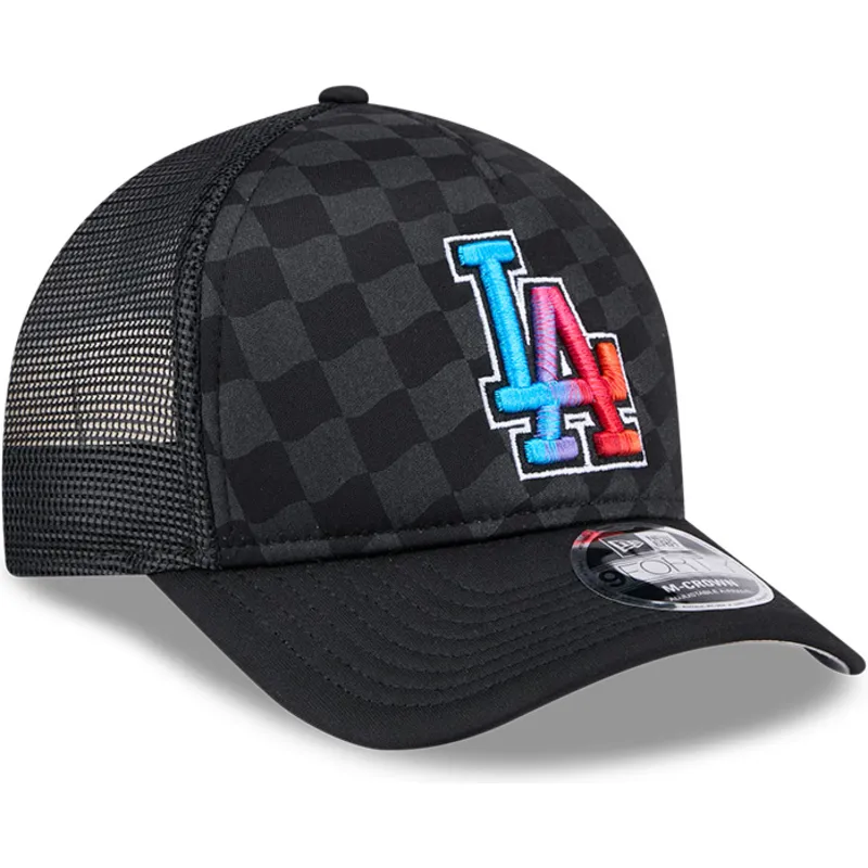 sort-trucker-cap-9forty-m-crown-a-frame-gradient-raceway-fra-los-angeles-dodgers-mlb-fra-new-era