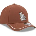 shapka-izvita-kafyav-snapbek-9forty-m-crown-a-frame-motorsport-na-los-angeles-dodgers-mlb-ot-new-era