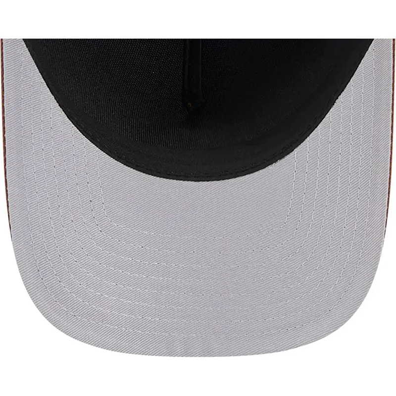 brun-buet-snapback-9forty-m-crown-a-frame-motorsport-kasket-fra-new-york-yankees-mlb-af-new-era