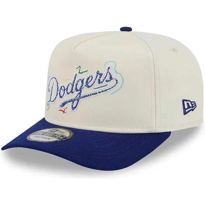 shapka-izvita-sinya-snapbek-golfer-team-scribble-na-los-angeles-dodgers-mlb-ot-new-era