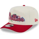 shapka-izvita-chervena-snapbek-golfer-team-scribble-na-philadelphia-phillies-mlb-ot-new-era