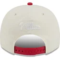 shapka-izvita-chervena-snapbek-golfer-team-scribble-na-philadelphia-phillies-mlb-ot-new-era