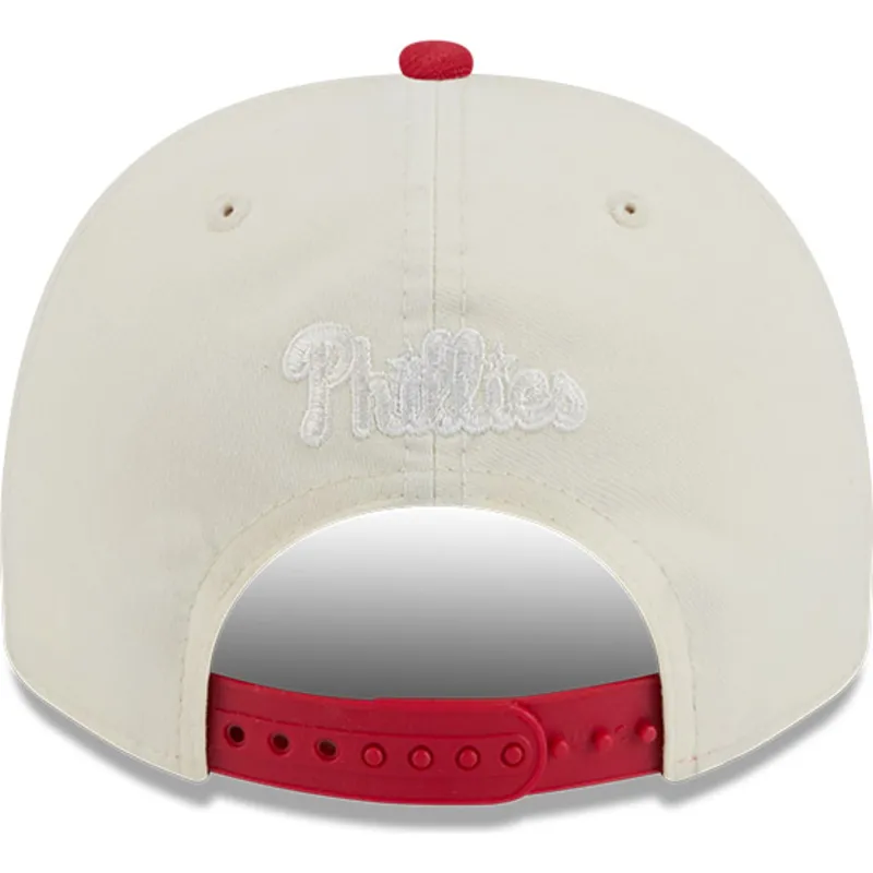 shapka-izvita-chervena-snapbek-golfer-team-scribble-na-philadelphia-phillies-mlb-ot-new-era shapka-izvita-chervena-snapbek-golfer-team-scribble-na-philadelphia-phillies-mlb-ot-new-era
