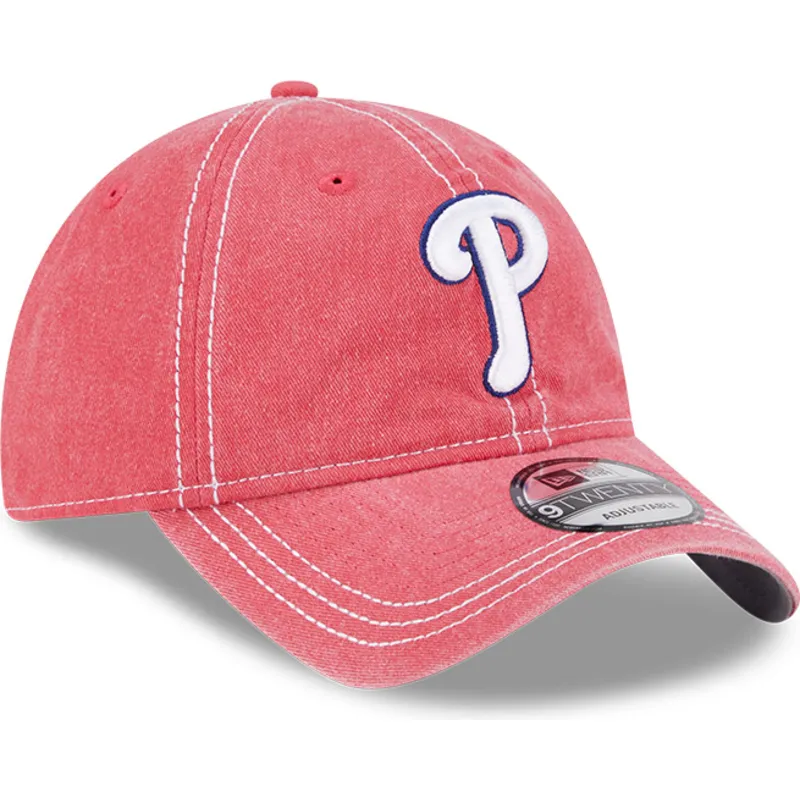shapka-izvita-roza-reguliruem-9twenty-washed-contrast-na-philadelphia-phillies-mlb-ot-new-era