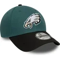 shapka-izvita-zelena-reguliruem-9forty-the-league-na-philadelphia-eagles-nfl-ot-new-era