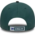 casquette-courbee-verte-et-noire-ajustable-9forty-the-league-philadelphia-eagles-nfl-new-era