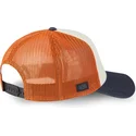 casquette-trucker-beige-orange-et-bleue-crew22-von-dutch