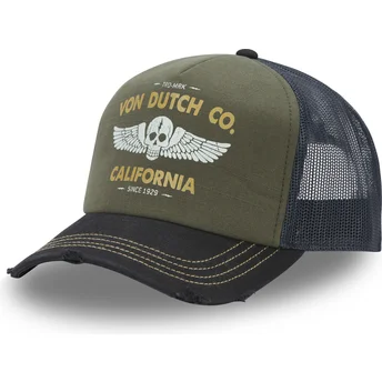 Шапка извита шапка тракер многоцветен снапбек CREW24 от Von Dutch