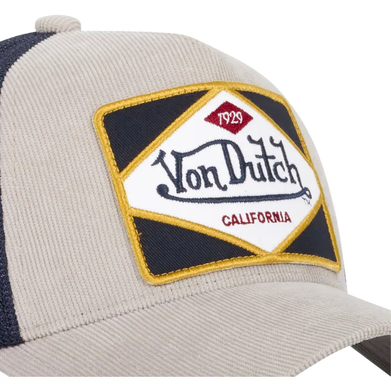 trucker-cap-grau-und-marineblau-gry-von-von-dutch