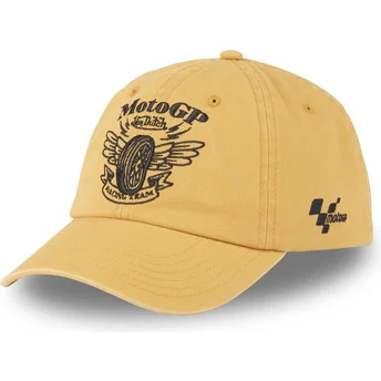 Шапка извита жълт регулируема от Von Dutch