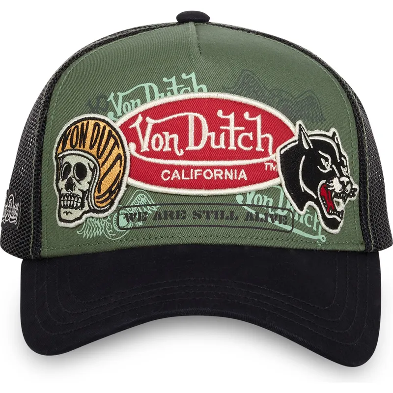 gorra-trucker-gron-og-sort-patches05-fra-von-dutch