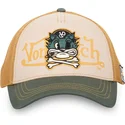 shapka-izvita-bezhov-snapback-ot-von-dutch