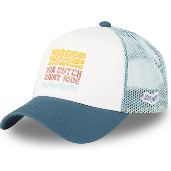 Шапка извита синя снапбек от Von Dutch
