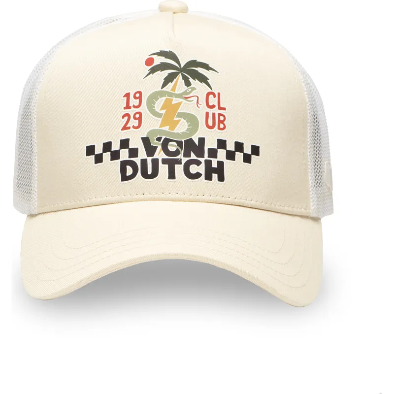 shapka-izvita-traker-bezhov-snapbek-surf10-ot-von-dutch
