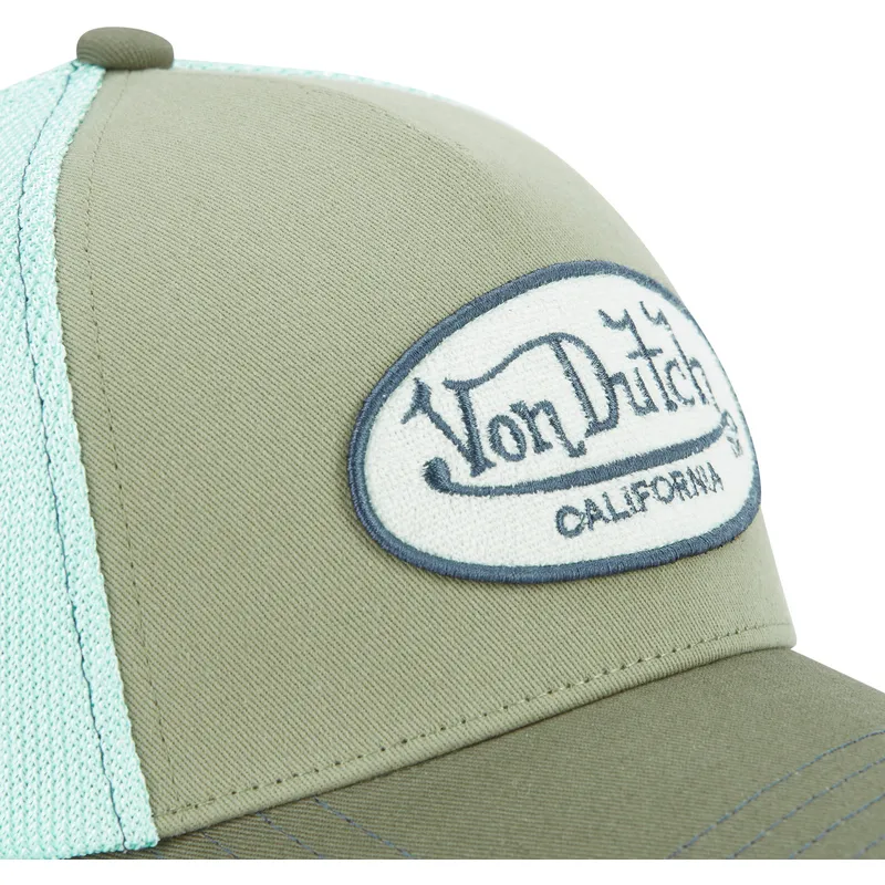 von-dutch-terry03-gron-og-bla-trucker-kasket