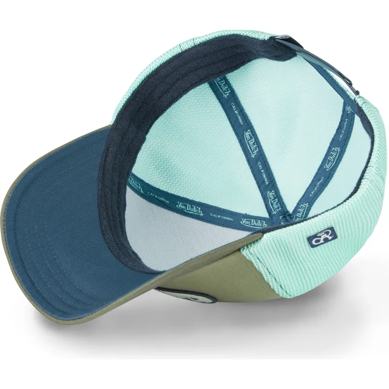 shapka-izvita-traker-zelena-snapbek-terry03-ot-von-dutch