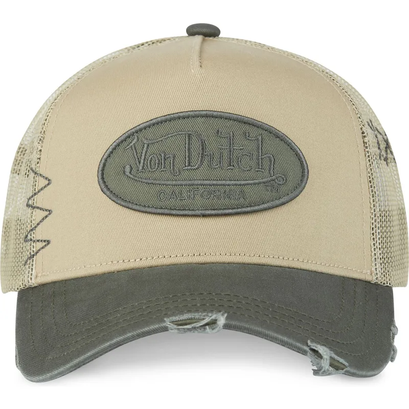 shapka-izvita-traker-bezhov-snapbek-used-02-ot-von-dutch