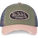 shapka-izvita-mnogocveten-snapback-na-gorra-trucker-verde-azul-y-rosa-used-03-ot-von-dutch