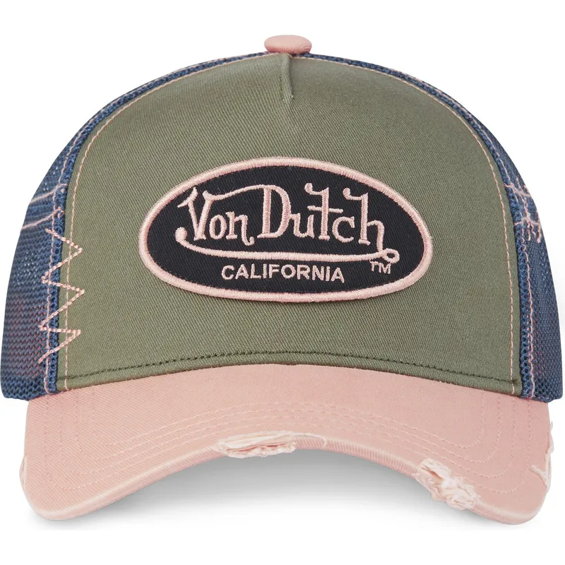 shapka-izvita-mnogocveten-snapback-na-gorra-trucker-verde-azul-y-rosa-used-03-ot-von-dutch