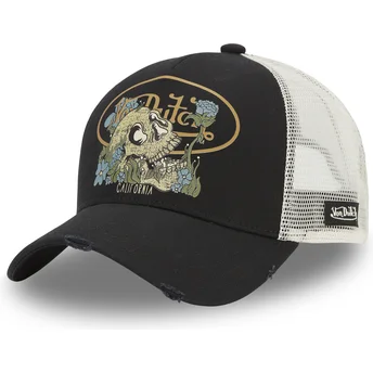 Sort og hvid VEGE trucker-kasket fra Von Dutch