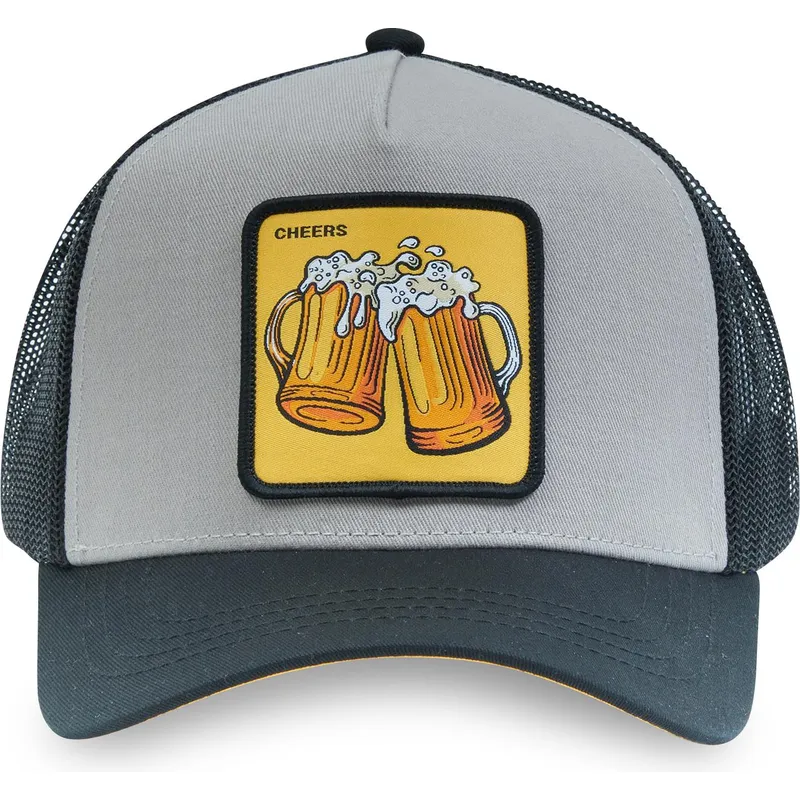 shapka-izvita-traker-siv-snapbek-cheers-che-cerveza-koktejli-ot-capslab