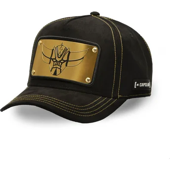 Sort buet snapback-kasket Robot Grendizer GOL5 GRE fra Capslab