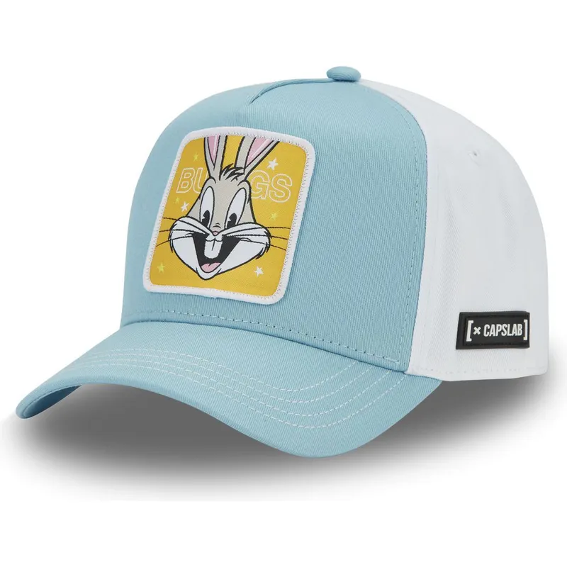 trucker-cap-blau-und-weiss-snapback-bugs-bunny-loo11-bep2-looney-tunes-von-capslab