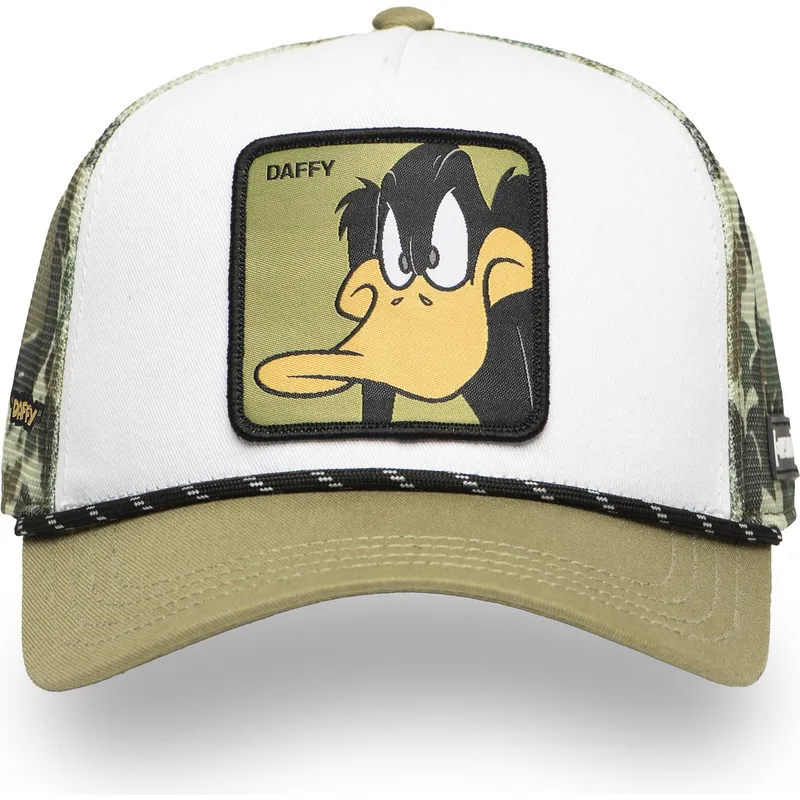 trucker-cap-weiss-und-camouflage-duffy-duck-loo11-cam-looney-tunes-von-capslab