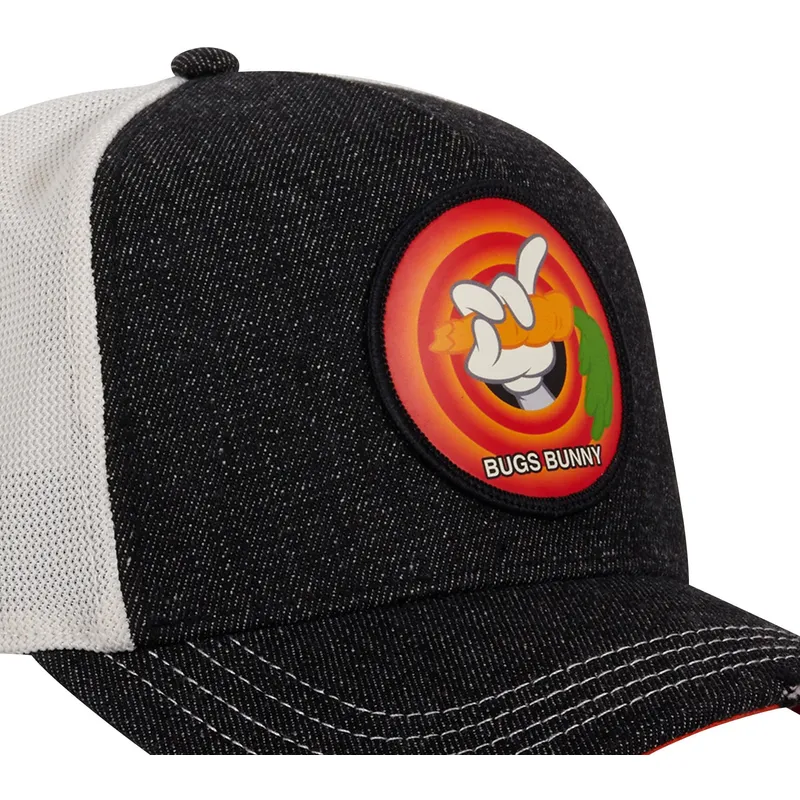 shapka-izvita-cherna-snapbek-bugs-bunny-looney-tunes-ot-capslab